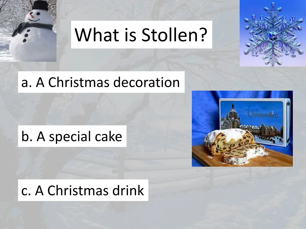 what is stollen