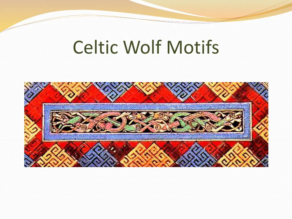 celtic wolf motifs