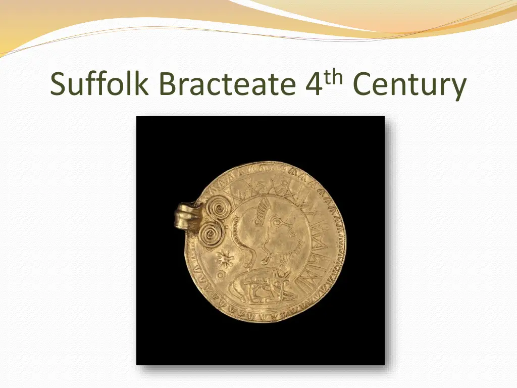 suffolk bracteate 4 th century