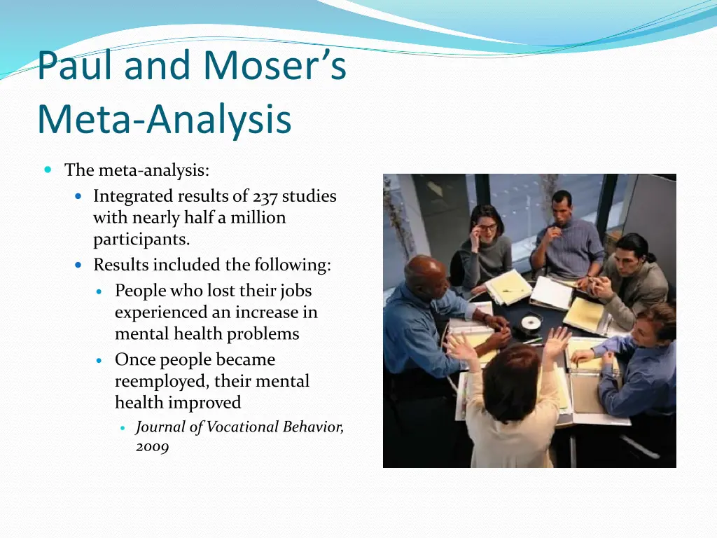 paul and moser s meta analysis