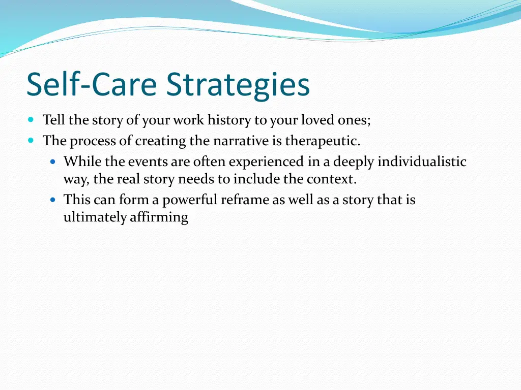 self care strategies 2