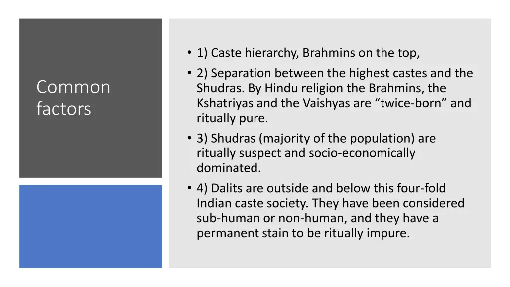 1 caste hierarchy brahmins