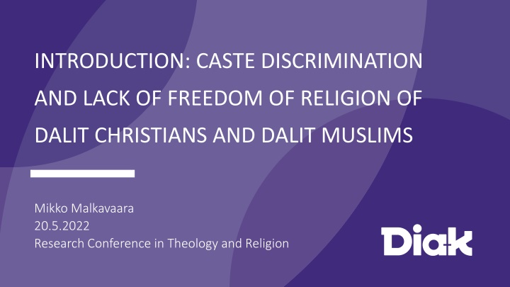 introduction caste discrimination