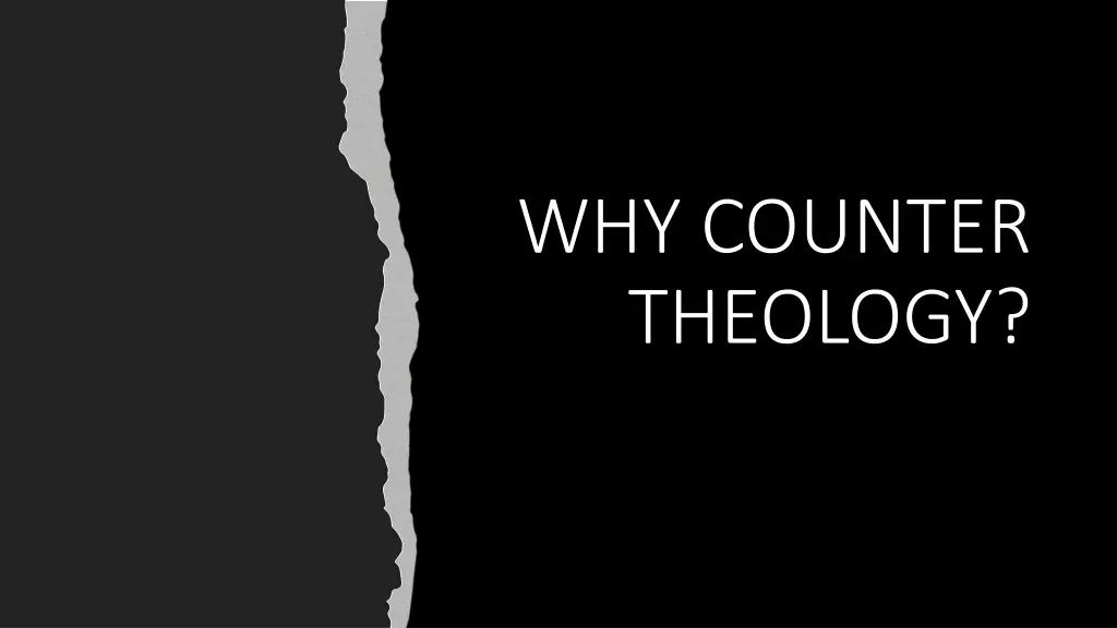 why counter theology