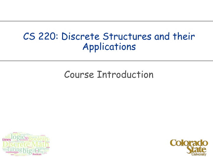 cs 220 discrete structures and their applications