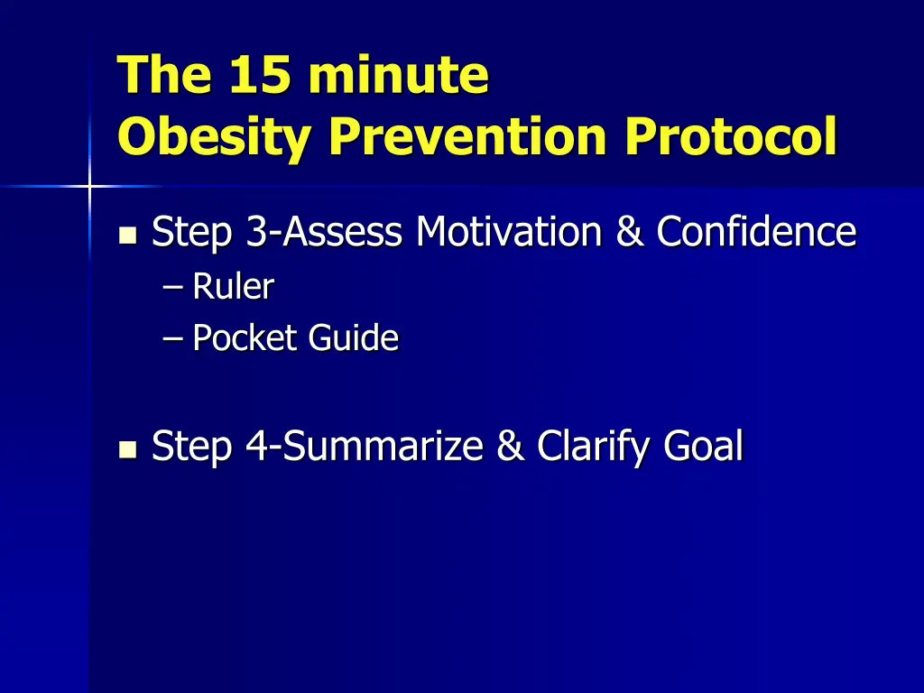 the 15 minute obesity prevention protocol 3