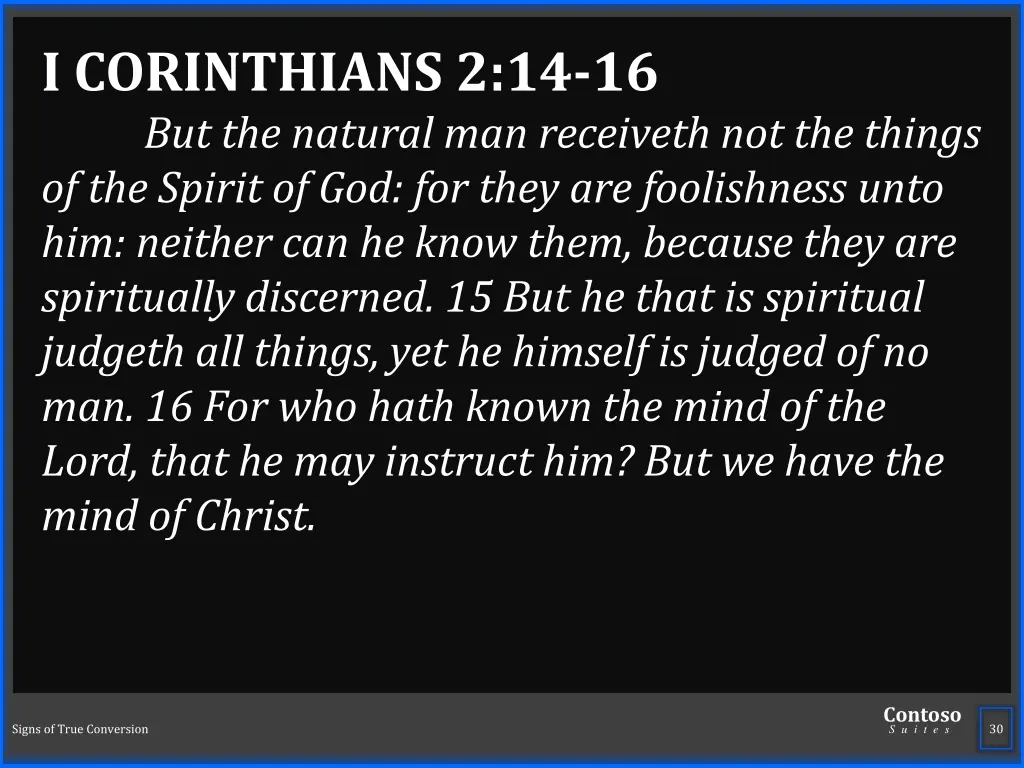 i corinthians 2 14 16 but the natural