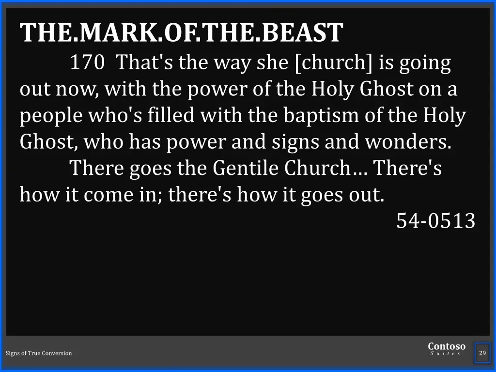 the mark of the beast 170 that