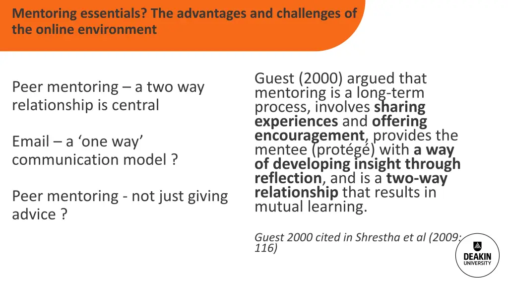 mentoring essentials the advantages