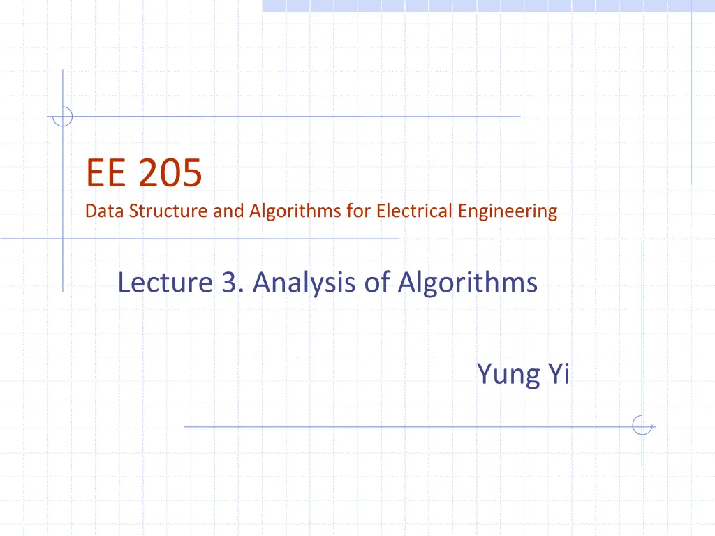 ee 205 data structure and algorithms