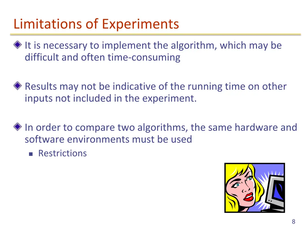 limitations of experiments