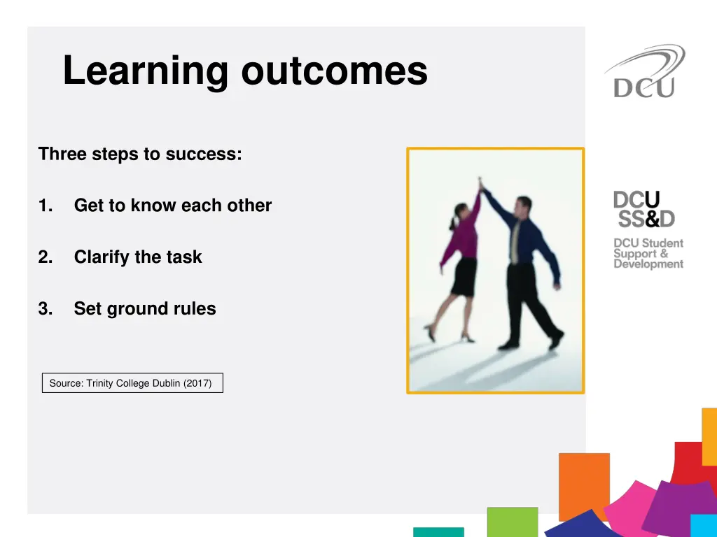 learning outcomes