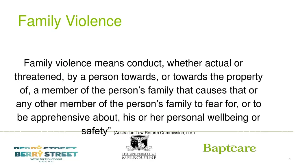 family violence