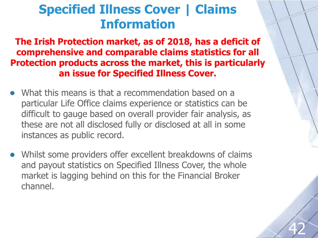 specified illness cover claims information 1