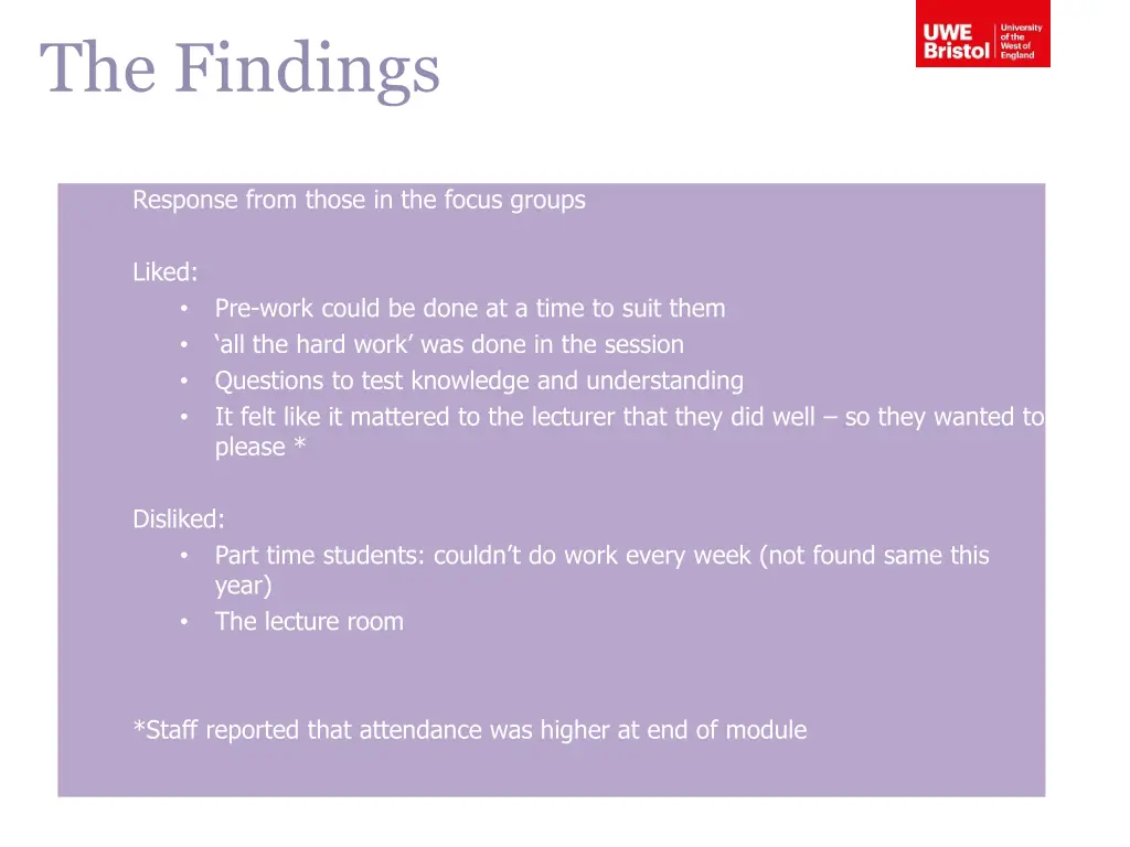 the findings 1