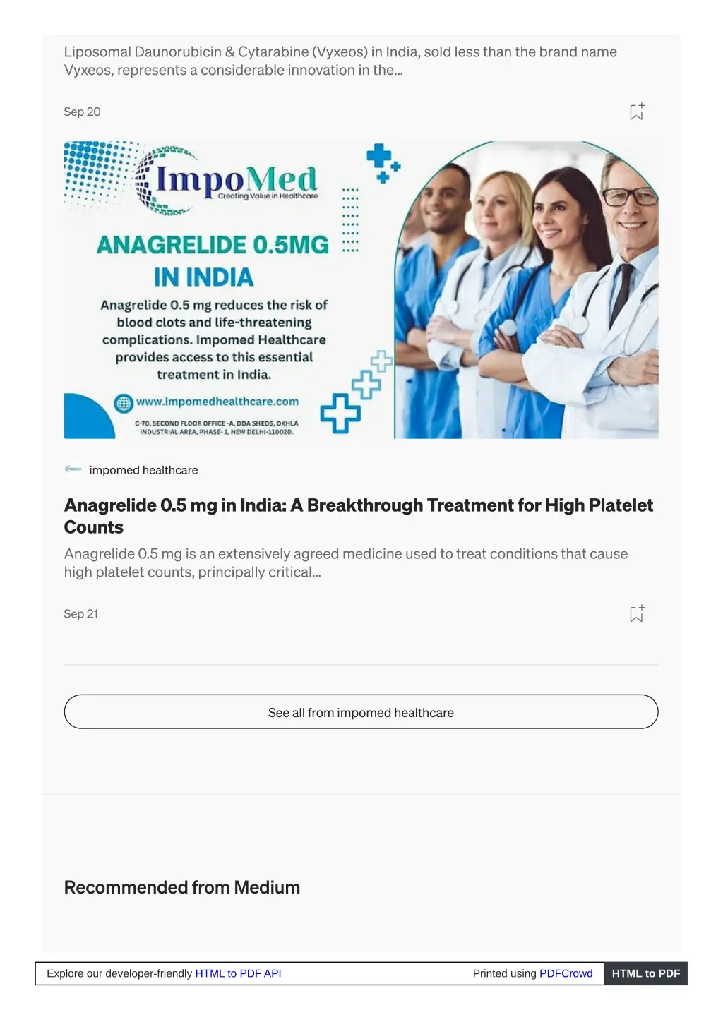 liposomal daunorubicin cytarabine vyxeos in india