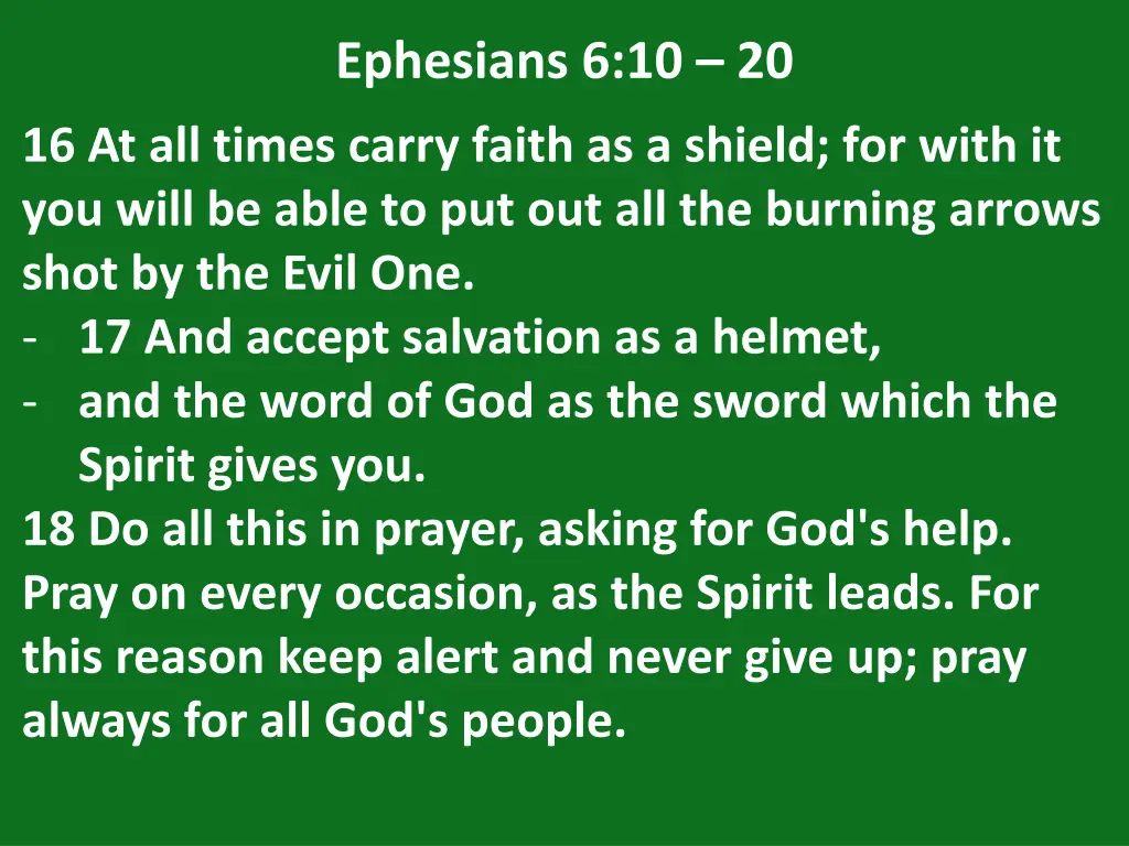 ephesians 6 10 20 2