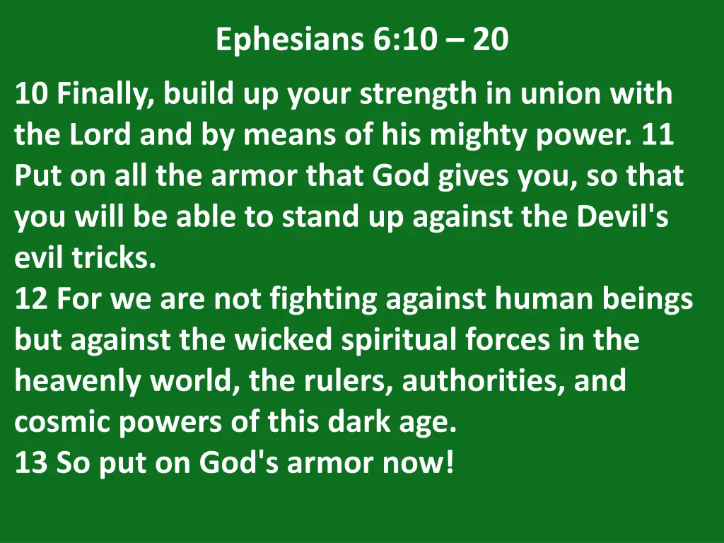 ephesians 6 10 20