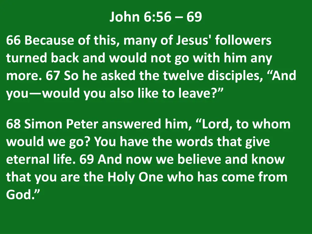 john 6 56 69 3