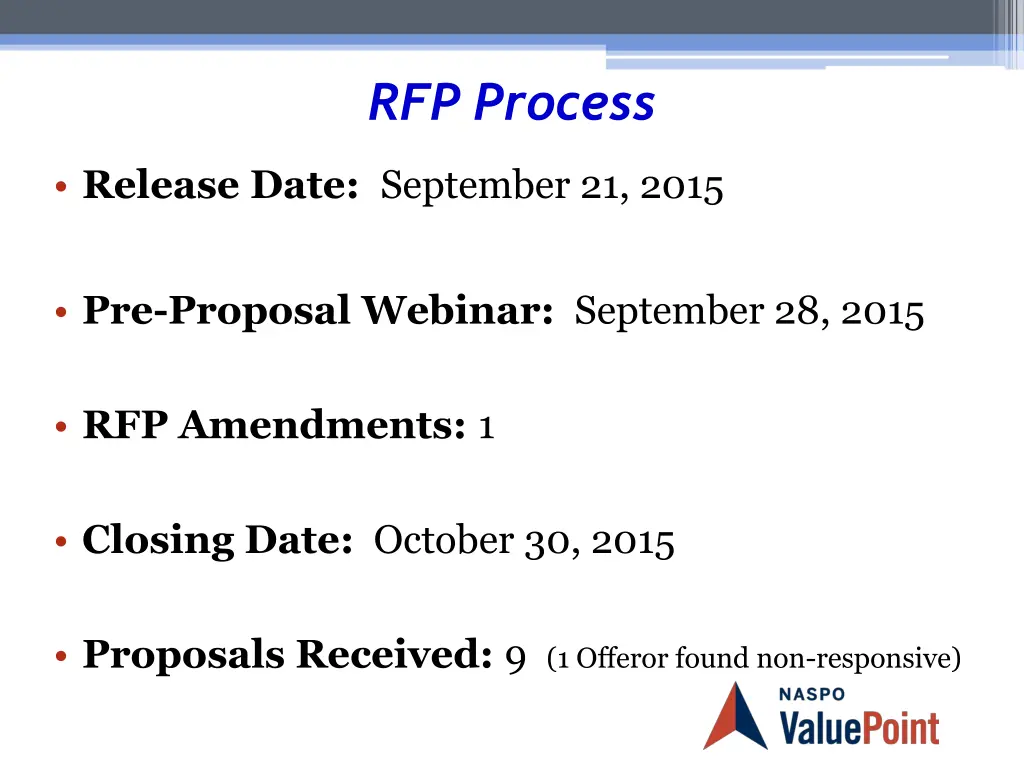 rfp process