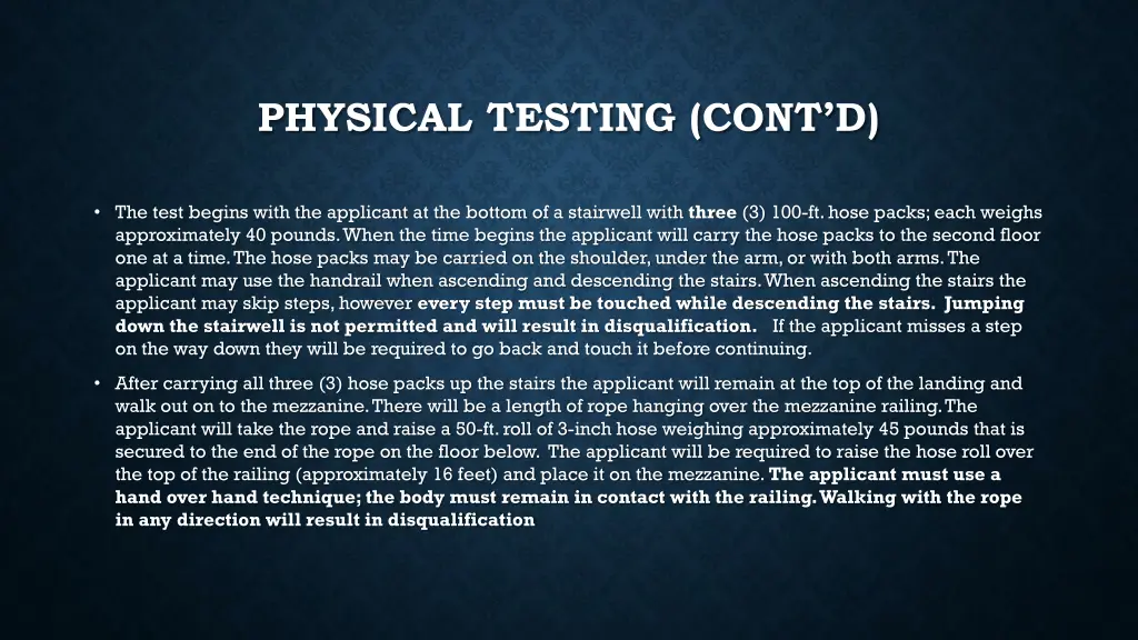 physical testing cont d 3