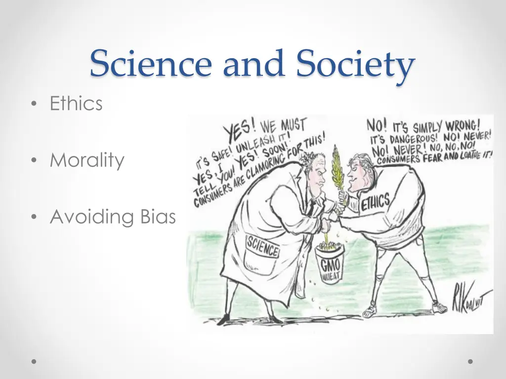 science and society ethics