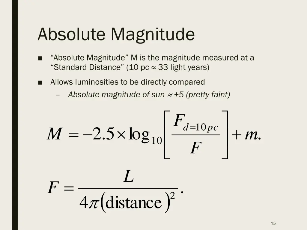 absolute magnitude