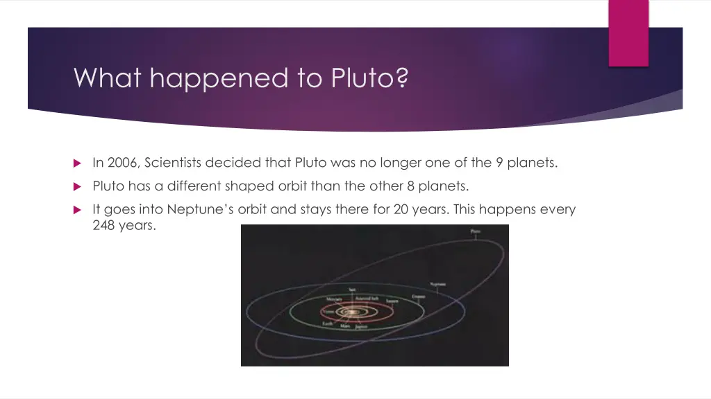 what happened to pluto