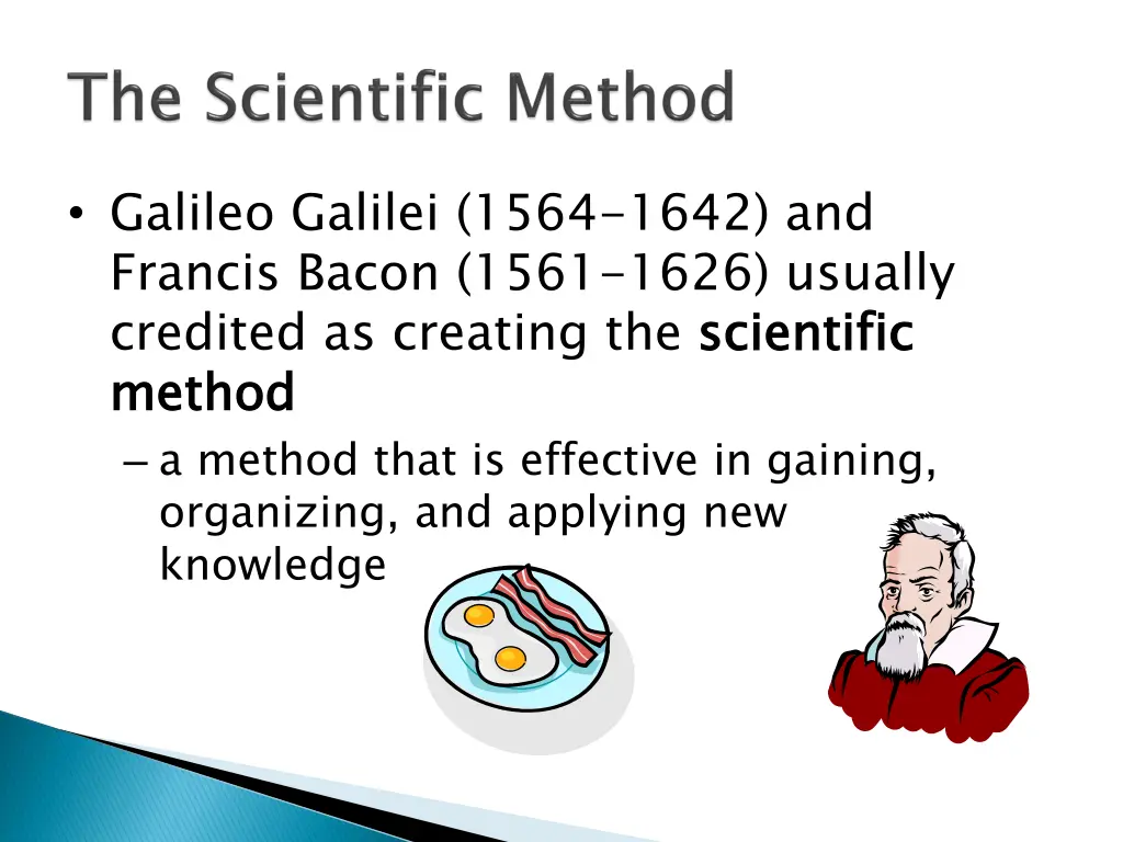 galileo galilei 1564 1642 and francis bacon 1561