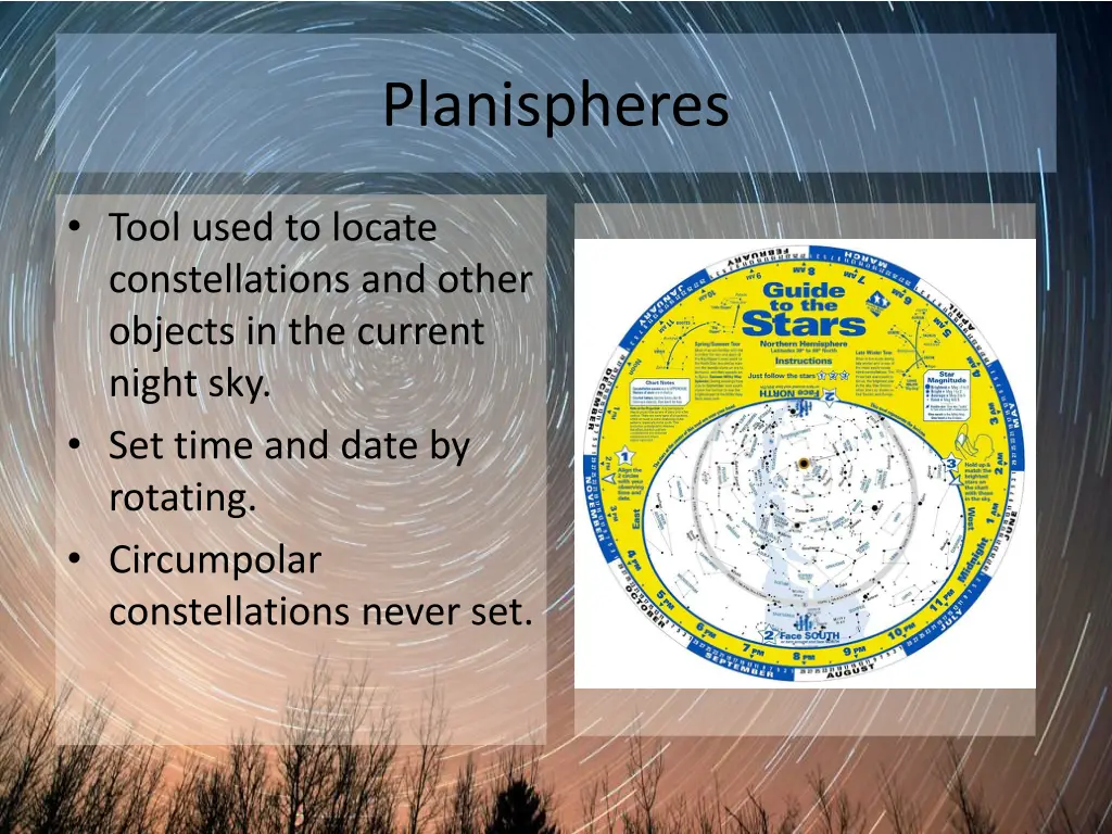 planispheres