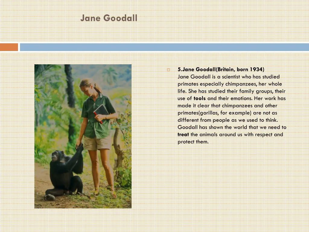 jane goodall