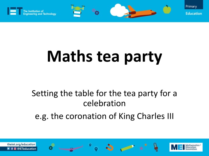 maths tea party