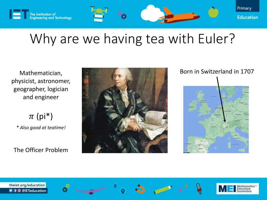 why are we having tea with euler