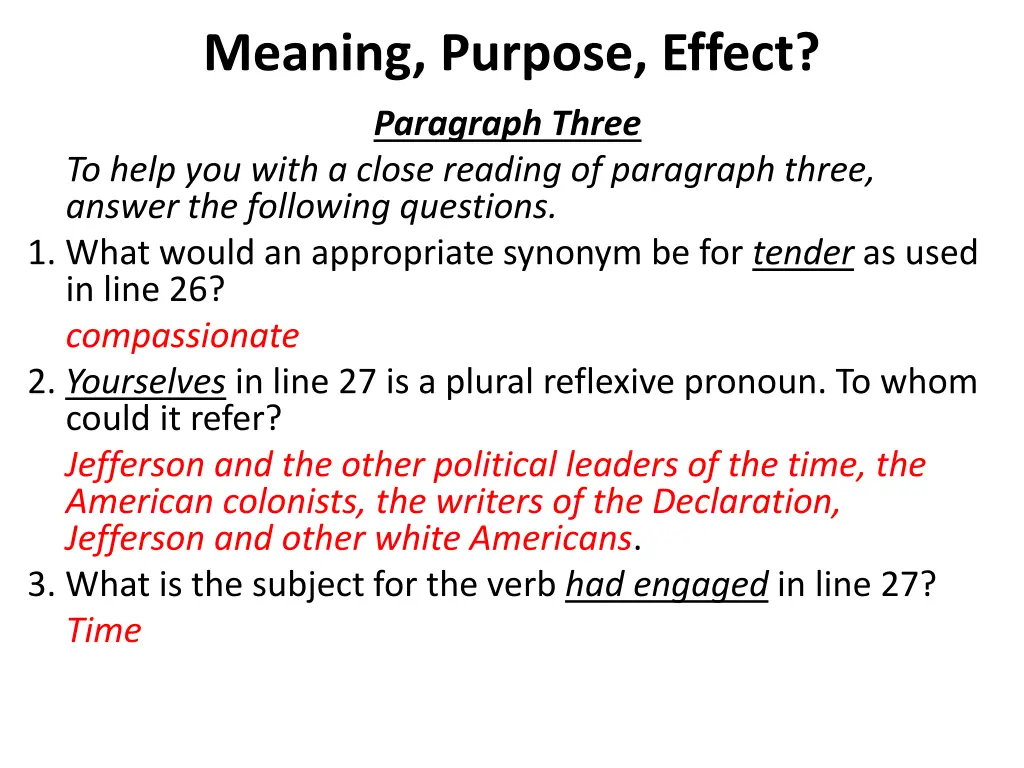 meaning purpose effect 5