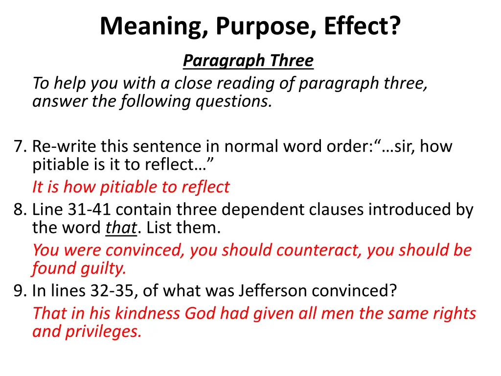 meaning purpose effect 7