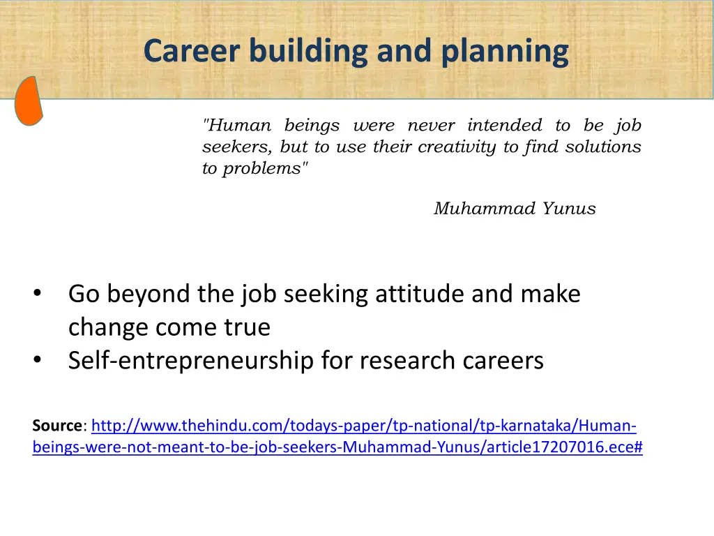 career building and planning 2