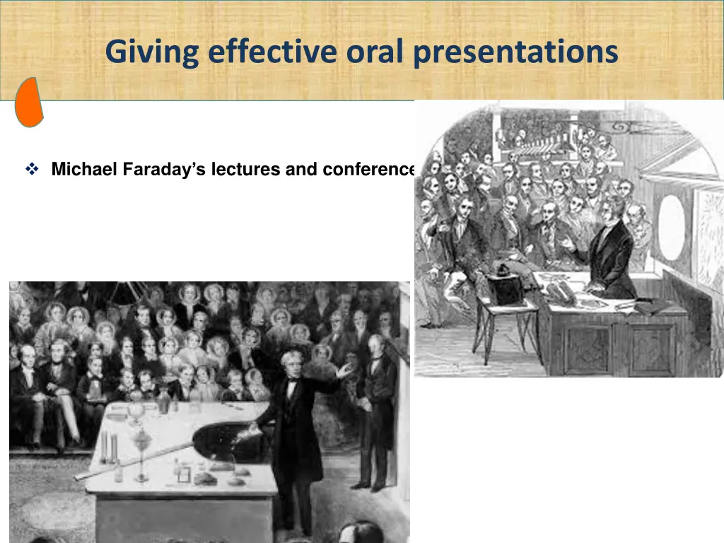 giving effective oral presentations