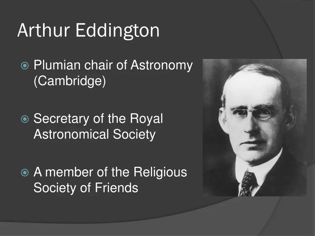 arthur eddington