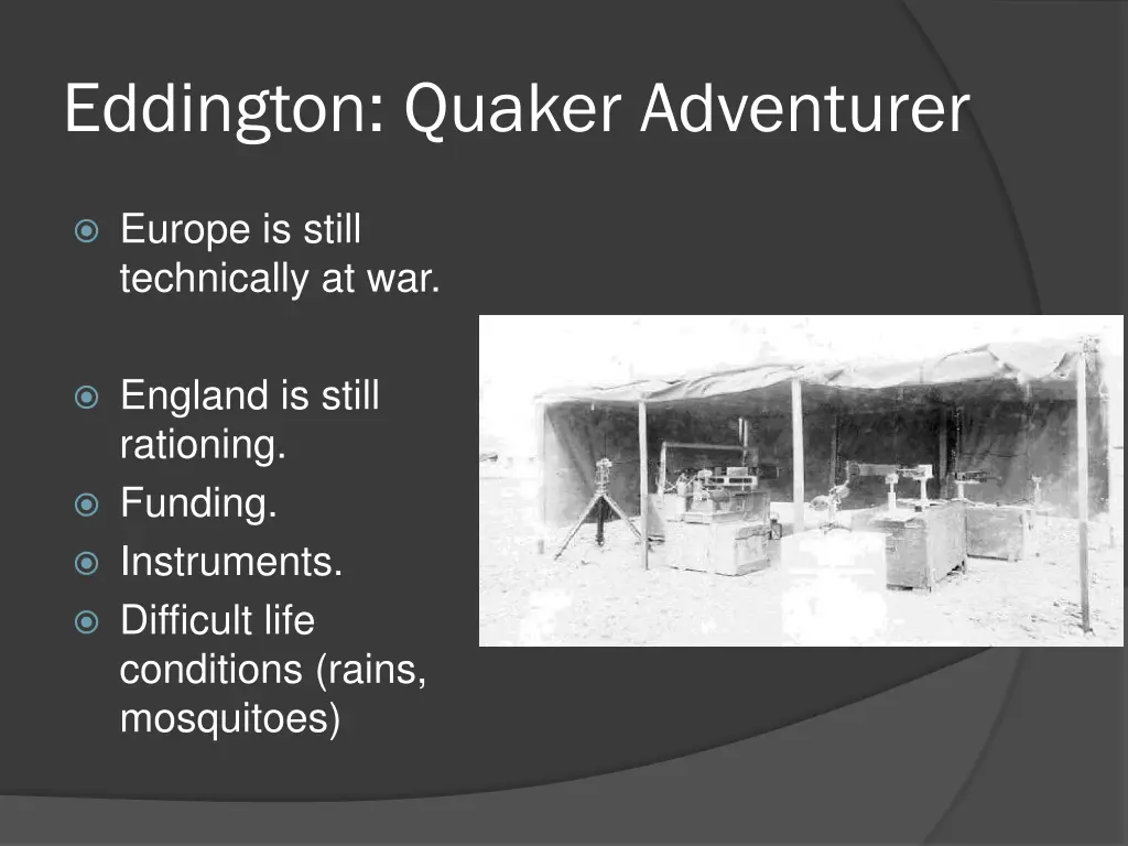 eddington quaker adventurer