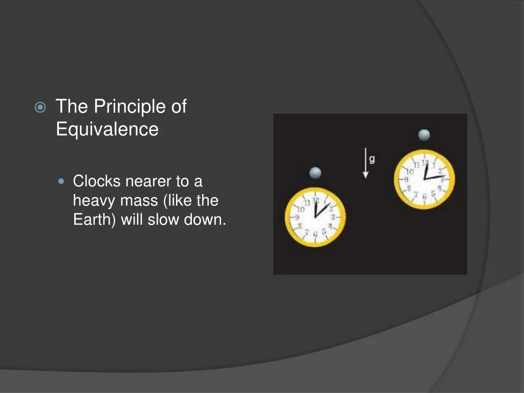 the principle of equivalence