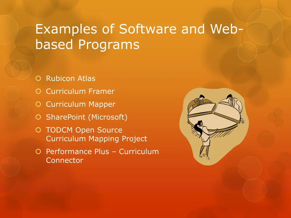 examples of software and web based programs