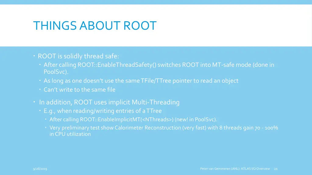 things about root