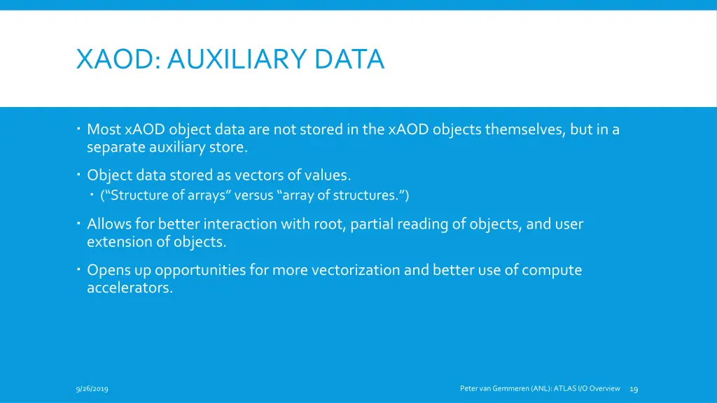 xaod auxiliary data