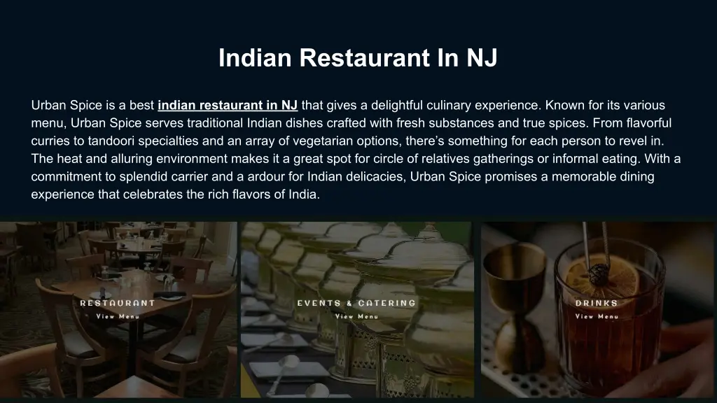 indian restaurant in nj