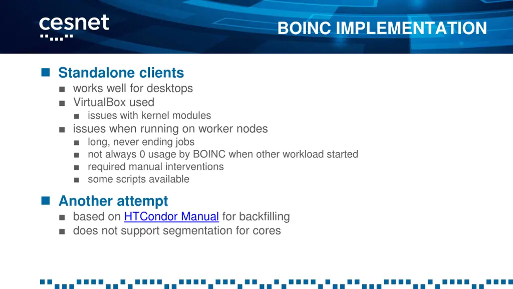 boinc implementation 1