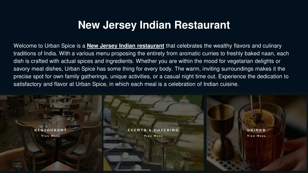 new jersey indian restaurant