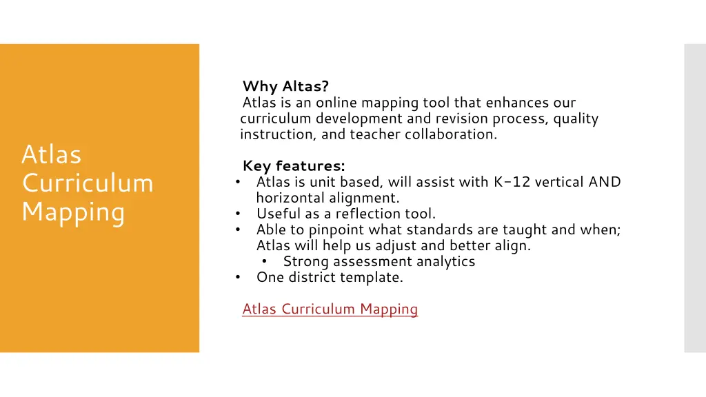 why altas atlas is an online mapping tool that