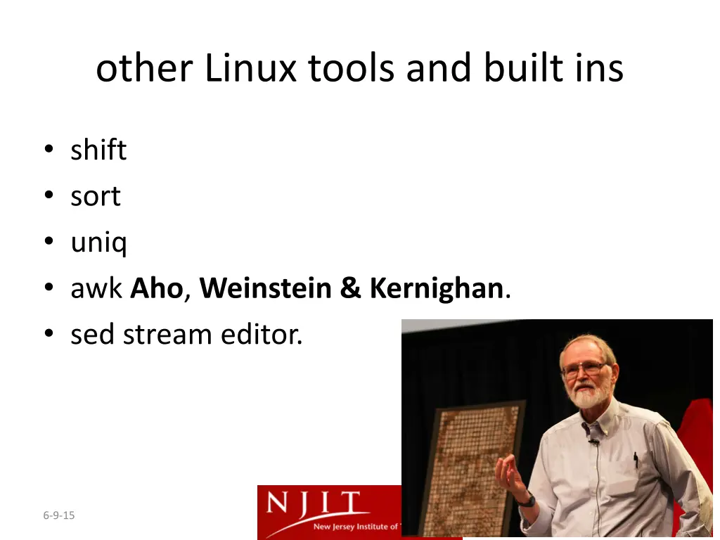 other linux tools and built ins