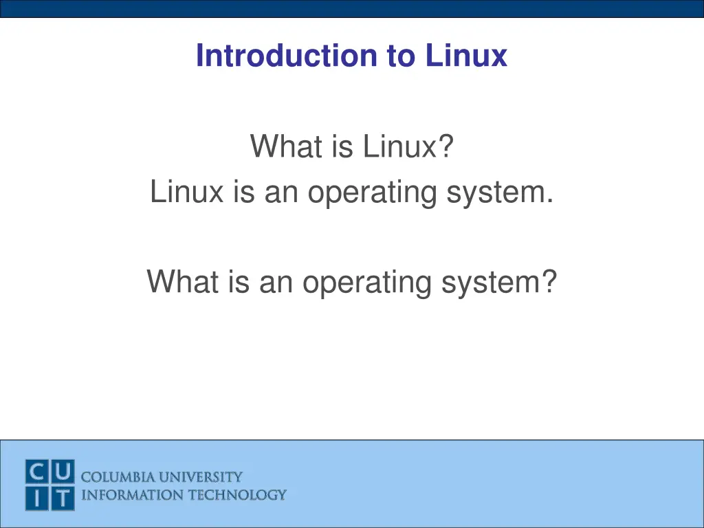 introduction to linux 1