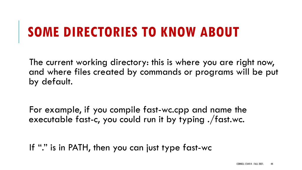 some directories to know about